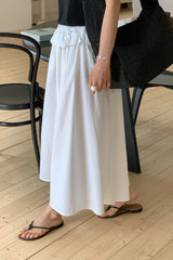 Ruffle Long Skirt