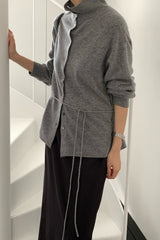 Alto High Neck Cardigan