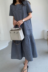 Check Square Dress