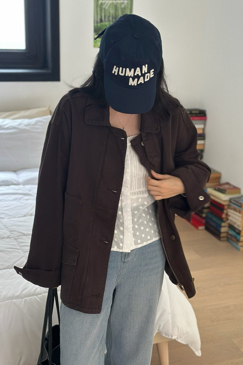 Washed Collar Jacket