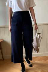 Winter Texture Wide Pants
