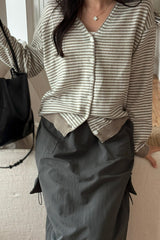 Classic Stripe Cardigan