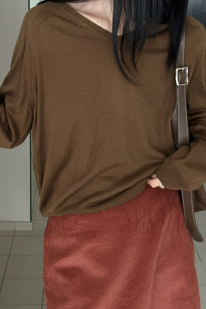Eon V-neck Knit