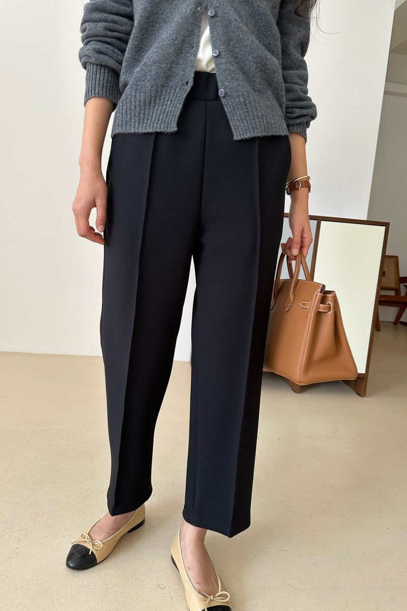Crepe Banded Pants