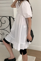 Tie Back Babydoll Dress