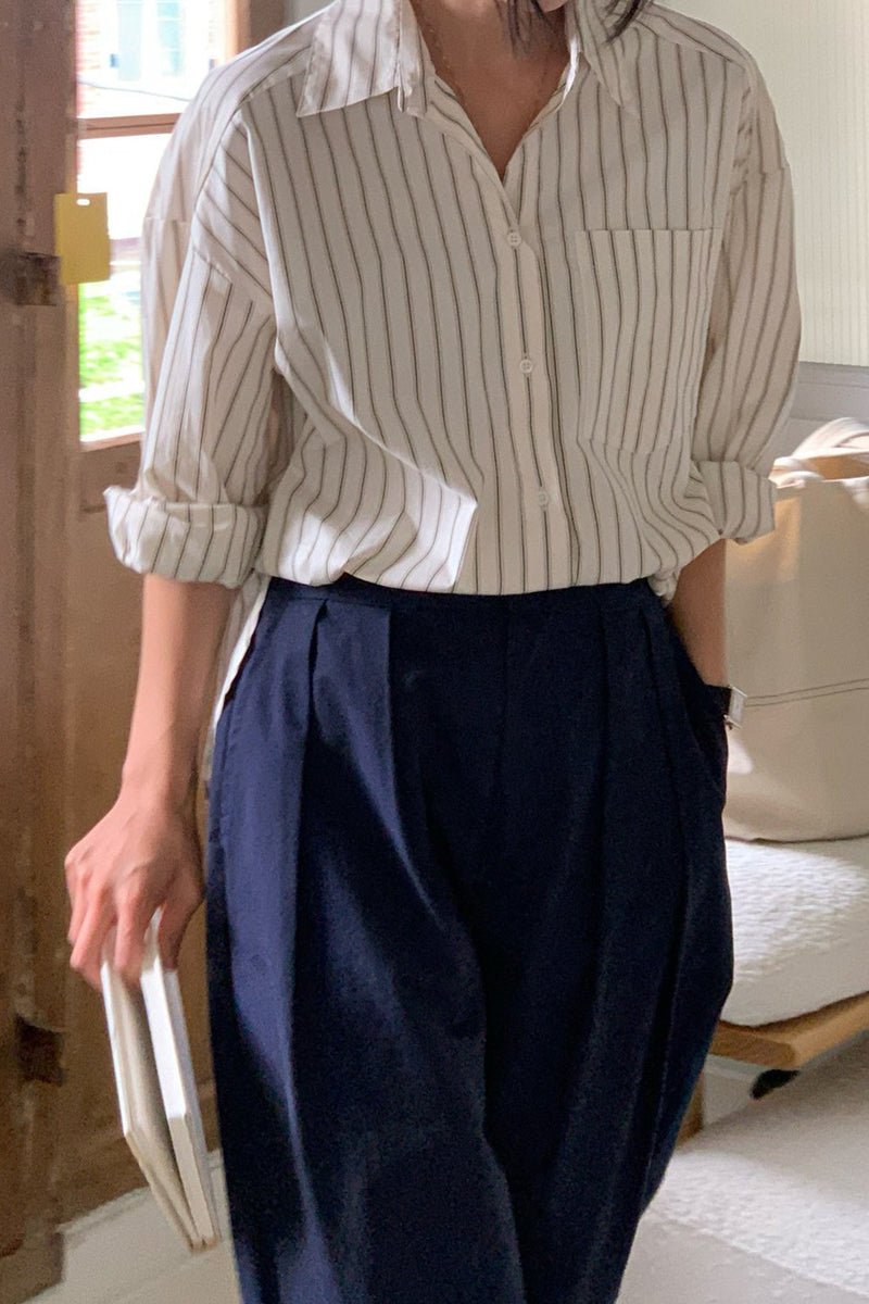 Poet Stripe Shirt