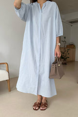 Linen Shirt Dress