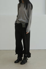 Soft Back Keyhole Knit