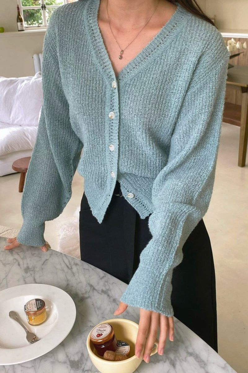 Ella Boucle Cardigan