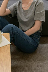 Daily U-neck Tee
