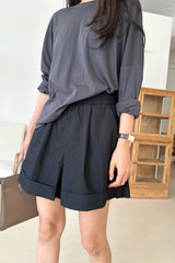 Roll Up Banded Shorts