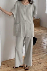 Cape Summer Knit Set