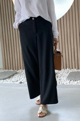 Straight-Leg Banding Trouser
