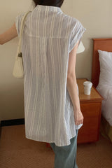 Stella Stripe Long Shirt