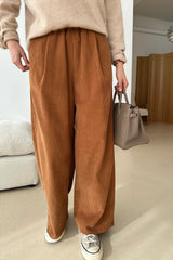 Soft Brushed Corduroy Pants