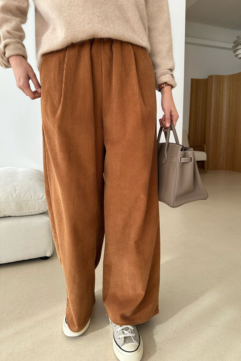 Soft Brushed Corduroy Pants