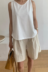 Essential Lip Neck Tank