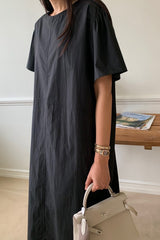 Crispy Loose Dress