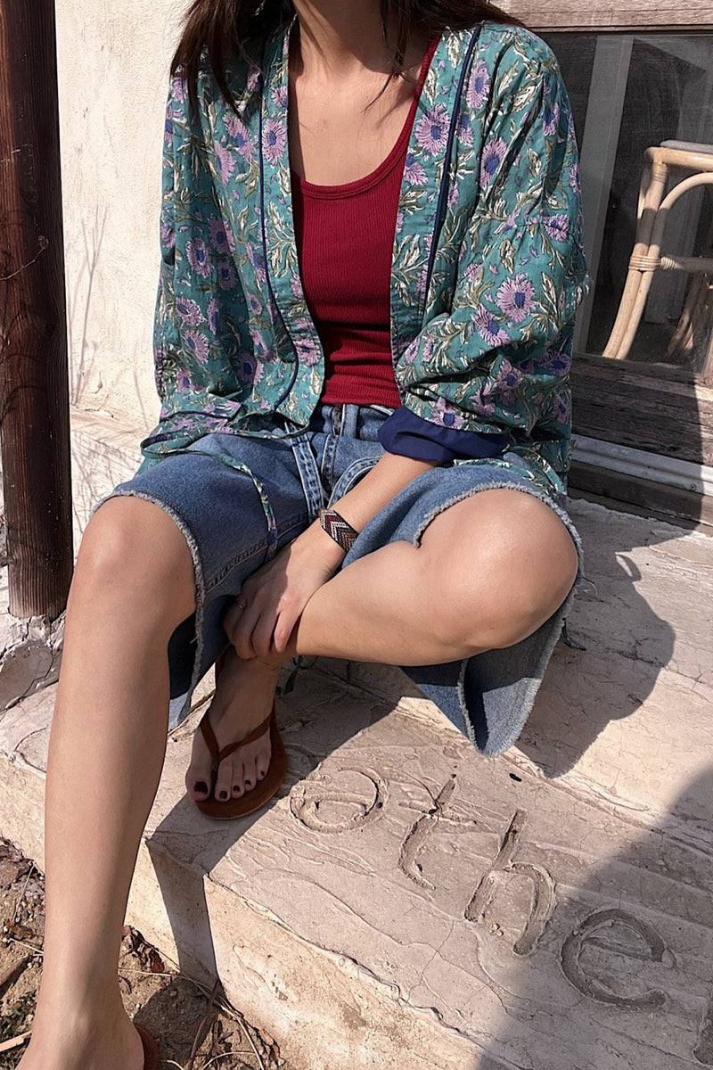 Boho Muse Half Robe