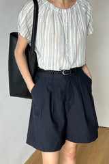 Braided Belt Shorts (Belt Included)
