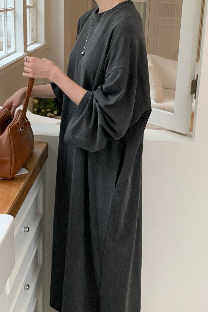 Boxy Long Dress