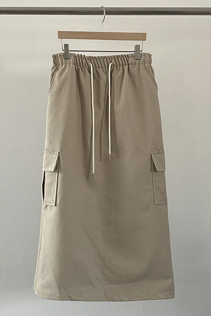 Natural Raw Denim Skirt