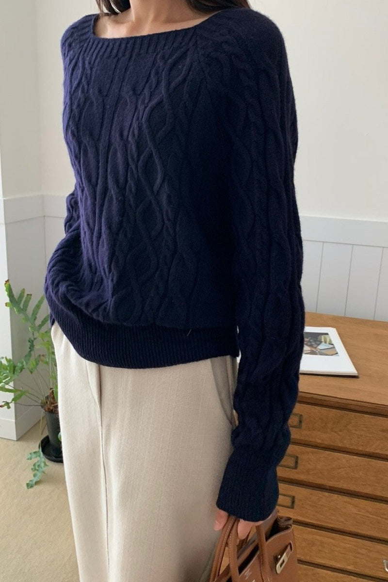 Square Cable Knit