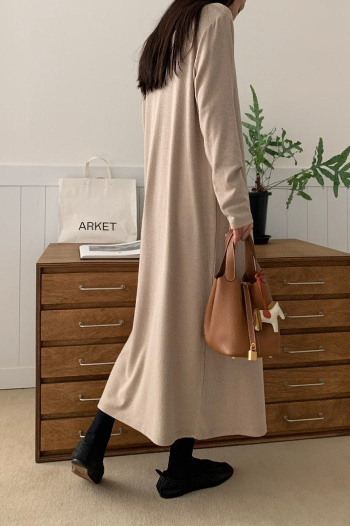 Simple Turtleneck Dress
