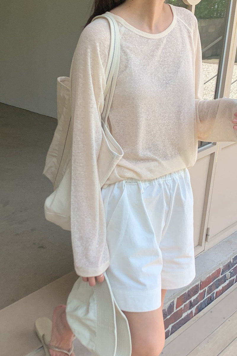 Linen Loose Tee