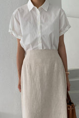 Twisted Rolle Up Shirt