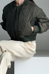 Quilted Crop Jacket