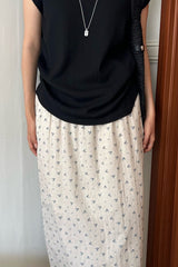 Ditsy Floral Midi Skirt