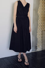 Linen Wrap Dress