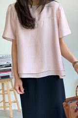 Studio Modal Tiered Blouse