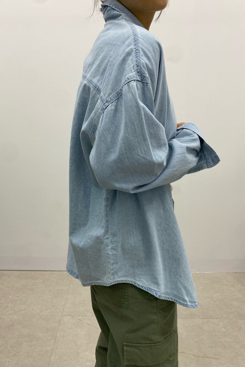 Denim Overfit Shirt