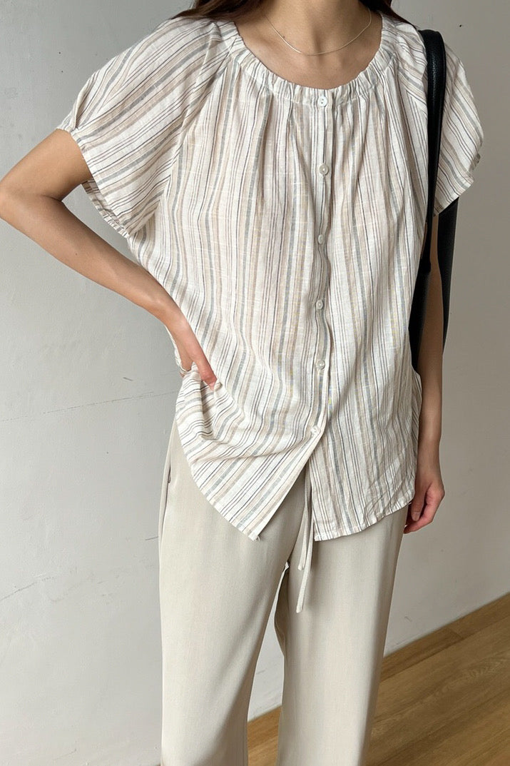 Pure Stripe Blouse