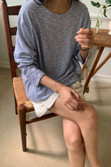 James Stripe Loose Tee