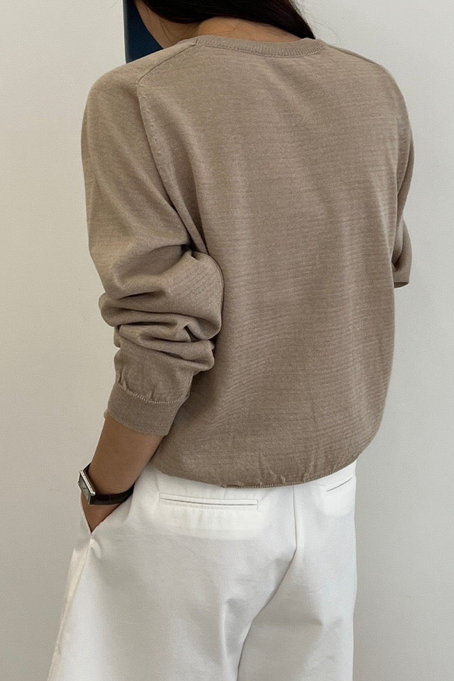 Summer Linen Basic Knit