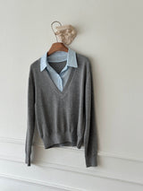 Mix Knit Shirt