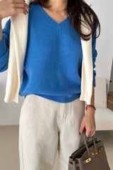 Basic V Neck Knit