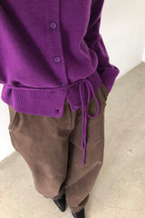 Soft Tie Waist Cardigan