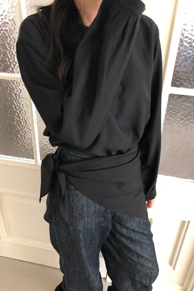 Versatile Scarf Blouse