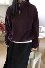Fleece Half Zip-up