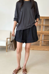 Roll Up Banded Shorts