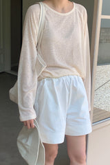 Linen Loose Tee