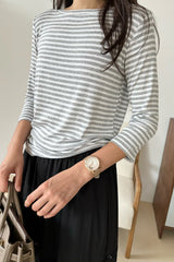 Stripe Lip Tee