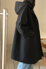 Foet London Hooded Coat (Hood Detachable)