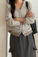 Classic Stripe Cardigan