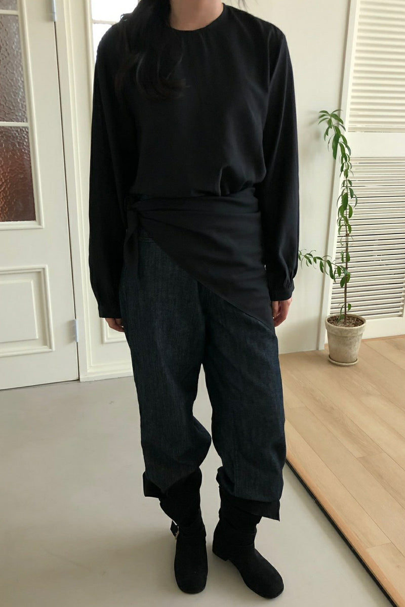 Versatile Scarf Blouse
