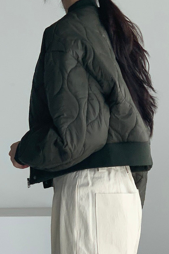 Quilted Crop Jacket
